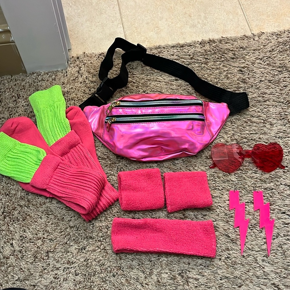 80s Women Neon